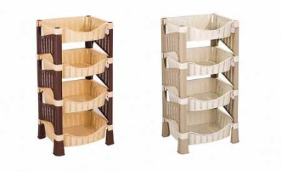 Этажерка универсальная "Плетёнка" 4-х секционная (то)