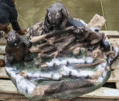 Крышка на люк Хатка бобров