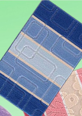 Коврик MULTI из пропилен. 60*100см синий 