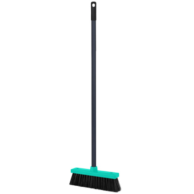 Щетка для пола Step с ручкой 105см аквамарин (то)