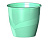 Горшок "Венеция", D21, с поддоном 4,1л мята (то)
