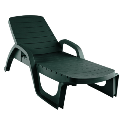 Шезлонг Прованс (темно-зеленый)