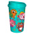 Стакан для горяч. и холодн. напитков с крышкой "СМЕШАРИКИ" 400мл (голубой)(то)