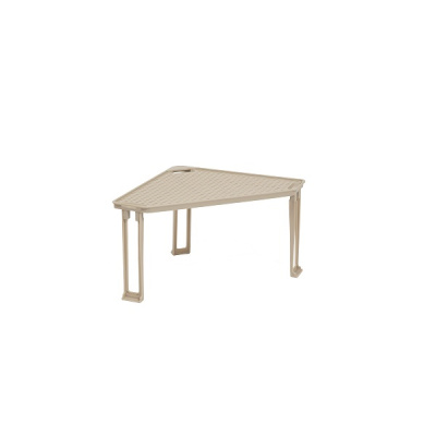 Подставка "Лофт" на пластиковых ножках угловая (латте) (то)