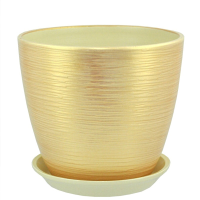 Горшок Перламутр бутон персик 18см (РС 57/3)