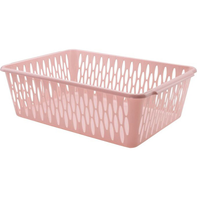 Корзинка Light L 380х275х120мм бежевый топаз