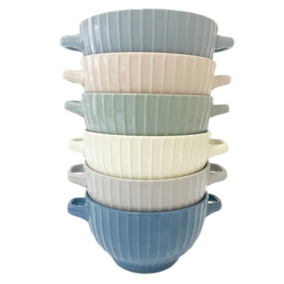 Набор бульонниц JEWEL Грань 680мл (керамика)