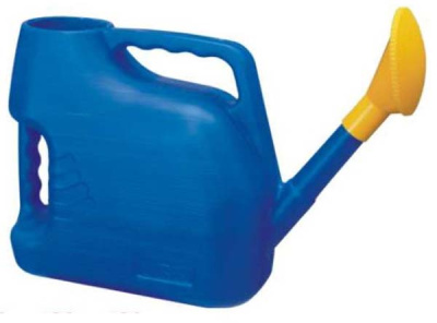 Лейка 10л с двумя ручками, с рассеивателем (микс) (то)