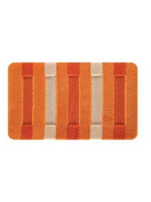 Коврик из полипропилена  HIGH MONO 50*80см,  оранжевый, COLORLINE