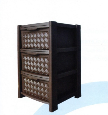 Комод "Виола" 3-х секционный (то)