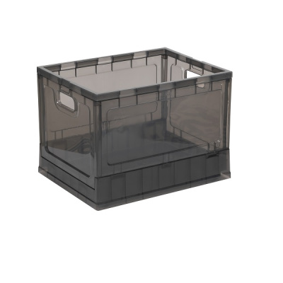 Ящик складной на колесах 435х335х312мм (графит) (то)