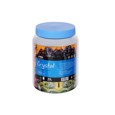 Ёмкость универсальная "Crystal" 1 л  (то)