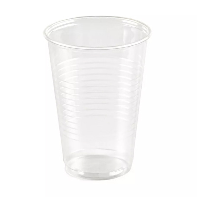 Стакан ПП 200мл прозрачный 100шт (3000/100) Юпласт Эконом