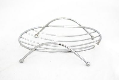 Мыльница металлическая овал