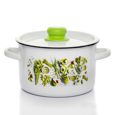 Кастрюля эмал цил La Speсio 2,9л ТМ Appetite