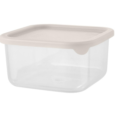 Контейнер д/продуктов Vanilla квадр. 0,4л с гибк.крышк. латте