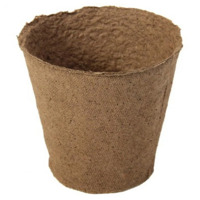 Горшки торфяные 100*110 мм., круглые НАВАЛ / 150