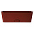 Ящик балконный "Прованс", 9,5л, с поддоном терракот