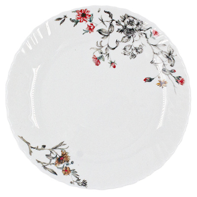 Тарелка обеденная 22см ЛЕТНЕЕ УТРО (стеклокерамика)