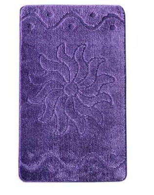 Коврик  MARATHON Кибела лиловый 1 шт 60х100 L'CADESI