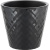 Горшок для цветов Manhattan D280мм 11л c дренажной вставкой оникс (то)