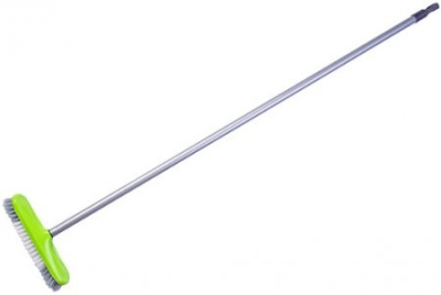 Щетка-скраббер для чистки пола "Фанго" с черенком КОЛОР (то)