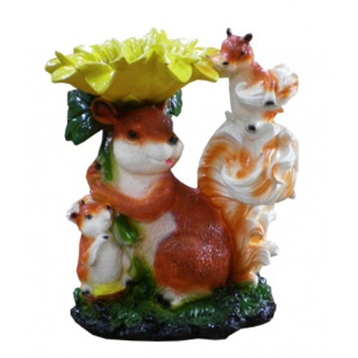 Фигура Белка с подсолнухом