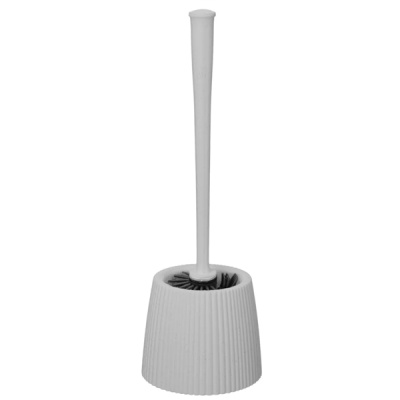 Комплект WC ёршик для туалета с подставкой VELVET PRO (Св.серый флэк)