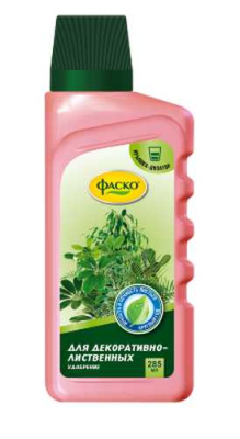 Удобрение жидкое Фаско Цветочное счастье  минеральное для Декоративно-лиственных 285 мл