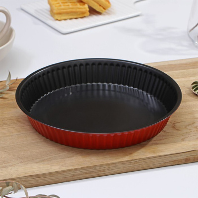 Форма для выпечки металлическая Ø-28см, с покрытием