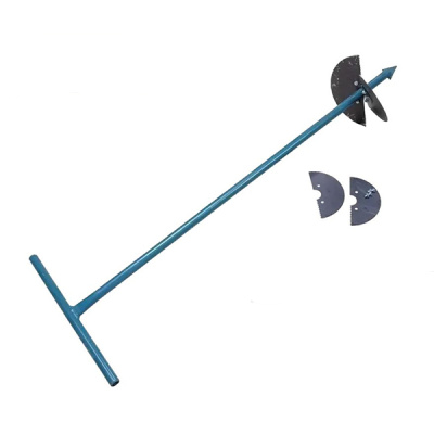 Бур садовый, L 1000мм,со смен. насадками 160/200мм 