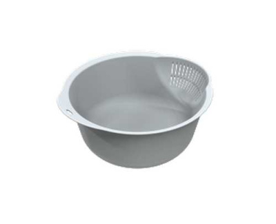 Чаша для мытья круп Krita (снежно-белый) (то)