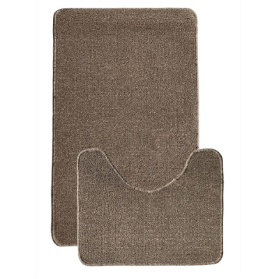 Комплект из 2 ковриков  ECO LIGHT LATEX 60х100 (U 50x60) светло-коричневый