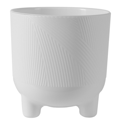 Горшок Фита 1,45л с вкладкой Белый