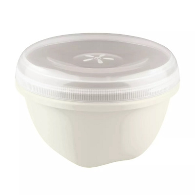 Банка с завинчивающейся крышкой ECO STYLE 0.75л светло-серый