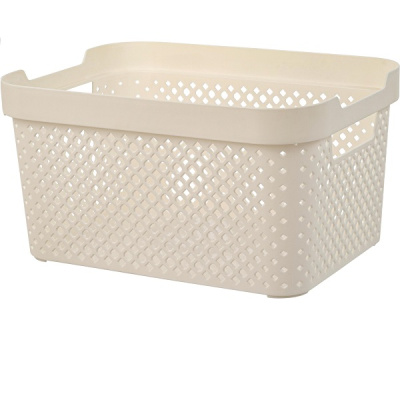 Корзинка STOCKHOLM 260х192х137мм 5л молочный туман (то)
