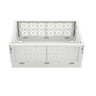 Ящик складной STOCKY L 334х250х155мм 10,5л (Белый)(то)