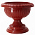 Вазон на ножке большой D-395мм 9,5л терракот (то)