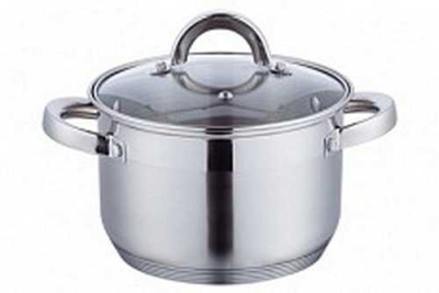 Кастрюля нерж Rondy 5,0л ТМ Appetite