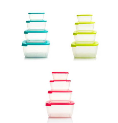 Комплект контейнеров для СВЧ (4шт) 0,46+0,95+1,5+2,5л  (то)