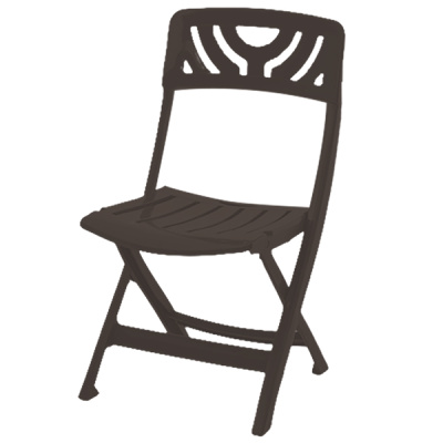 Стул складной DeRiviera 435x500x815 мм горький шоколад (то)
