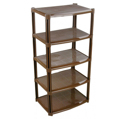 Этажерка для обуви "Эконом" (1008х510х350мм) 5-ти секцион.(микс)(то)