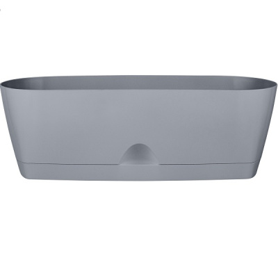 Горшок для суккулентов Amsterdam овальный 25см утренний туман (то)