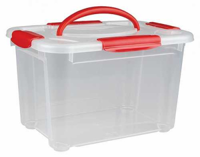 Ящик универсальный "КРИСТАЛЛ" 5,5л XXS с ручкой