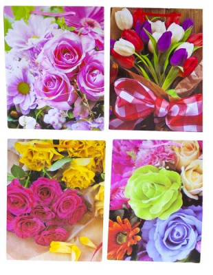 Пакет подарочный 23*18*9см