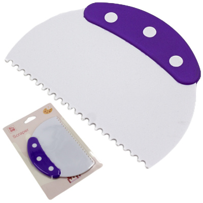 Нож кулинарный 15*10см (пластик, ТПР)