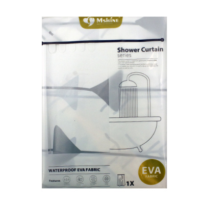 Штора для ванной комнаты 180*180см EVA