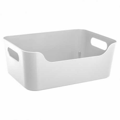 Корзинка универсальная "SCANDI", 340х240х140мм, 10л (белый)(то)