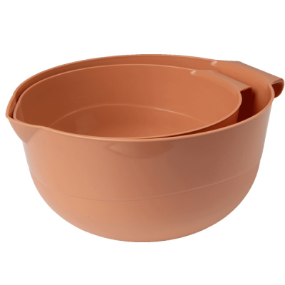 Набор мисок Оливье по ГОСТу 2,0 + 3,2л (кирпичный) (то)