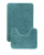 Комплект ковриков для ванной ANELYA 50x80, 50x40 бирюзовый Комплект ковриков для ванной ANELYA 50x80, 50x40 бирюзовый